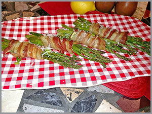 Bacon-wrapped Asparagus With Lemon Vinaigrette