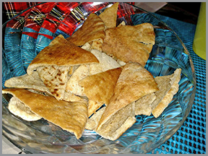 Baked Whole Wheat Pita Chips