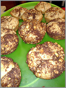 Cinnamon Soy Monkey Muffins