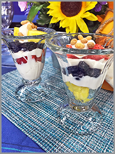 Layered Fruit Parfaits